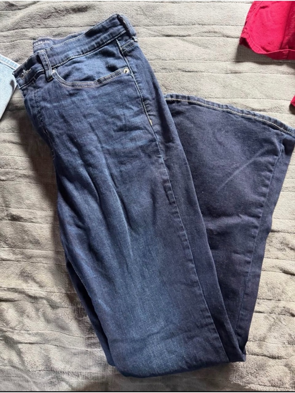 Lucky Brand Women's Dark Blue Flare Jeans
